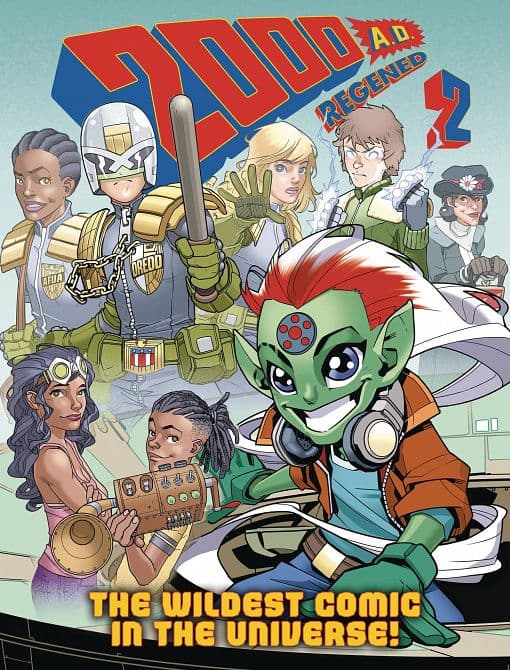 Cover Art for 2000 AD REGENED TP VOL 02