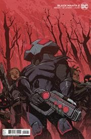 BLACK MANTA #2 – Cvr B Sanford Greene Card Stock Variant Cover