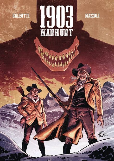 Cover Art for 1903 MANHUNT HC