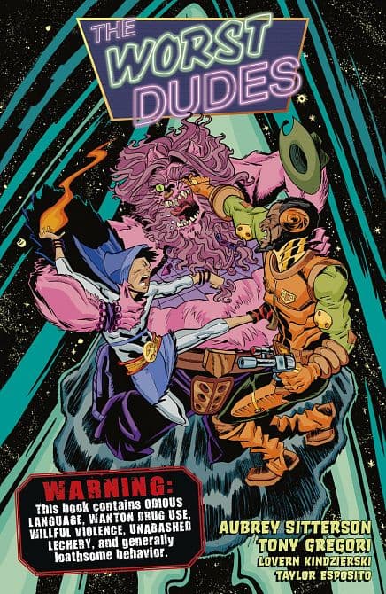 Cover Art for WORST DUDES TP