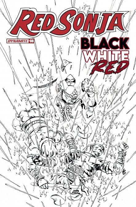 Cover Art für RED SONJA BLACK WHITE RED