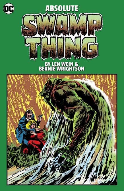 Cover Art for ABSOLUTE SWAMP THING BY LEN WEIN & BERNIE WRIGHTSON HC