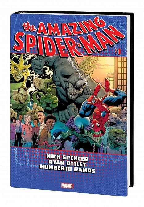 Cover Art for AMAZING SPIDER-MAN BY SPENCER OMNIBUS HC VOL 01 DM VARIANT