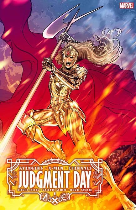 AXE JUDGMENT DAY #1 – Werneck Women of Axe Variant Cover