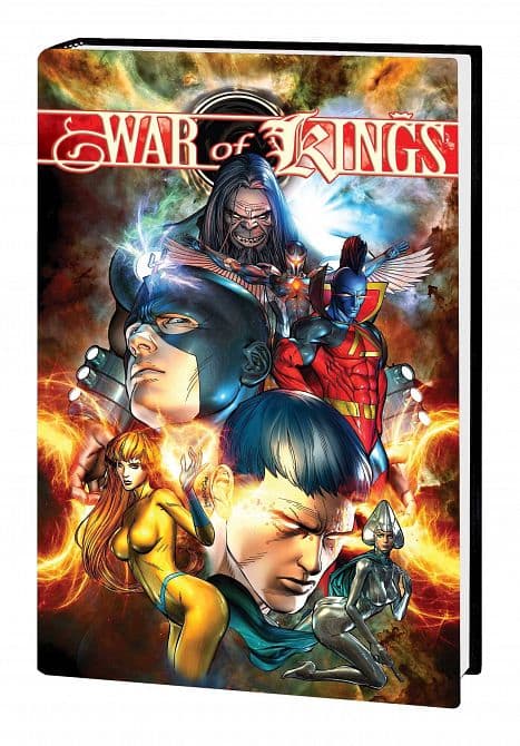 Cover Art for WAR OF KINGS OMNIBUS HC PETERSON DM VARIANT NEW PTG