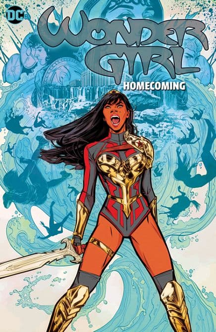 Cover Art for WONDER GIRL HOMECOMING HC