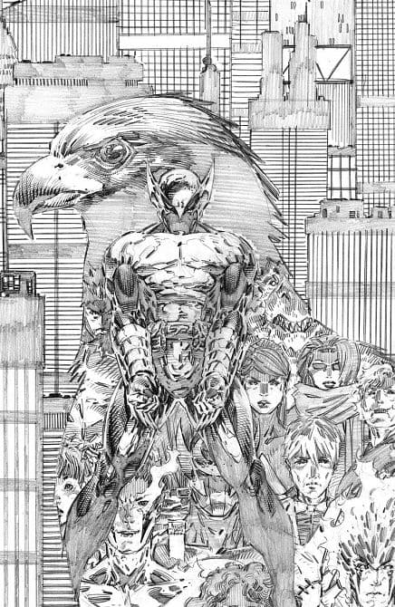 LAST SHADOWHAWK #1 – Cvr I Tan Raw Variant ( 1: 10 ) ( 30th Annv One-Shot ) Cover