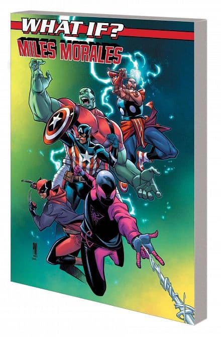 Cover Art for WHAT IF MILES MORALES TP