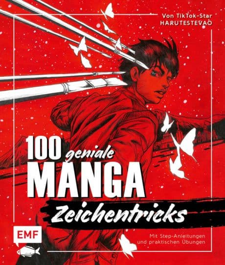 Cover Art for 100 GENIALE MANGA-ZEICHENTRICKS