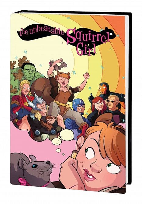 Cover Art for UNBEATABLE SQUIRREL GIRL OMNIBUS HC HENDERSON CVR