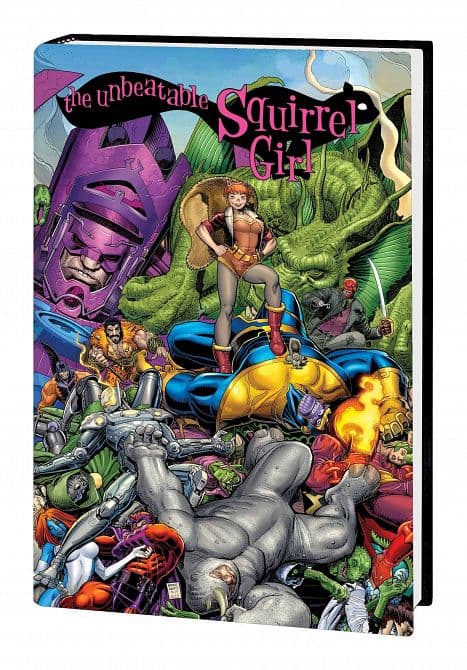 Cover Art for UNBEATABLE SQUIRREL GIRL OMNIBUS HC ART ADAMS DM VARIANT