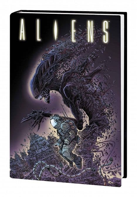Cover Art for ALIENS ORIGINAL YEARS OMNIBUS HC VOL 04 STOKOE CVR