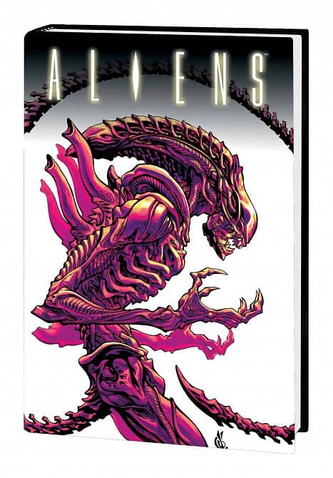 Cover Art for ALIENS ORIGINAL YEARS OMNIBUS HC VOL 04 DANDA DM VARIANT