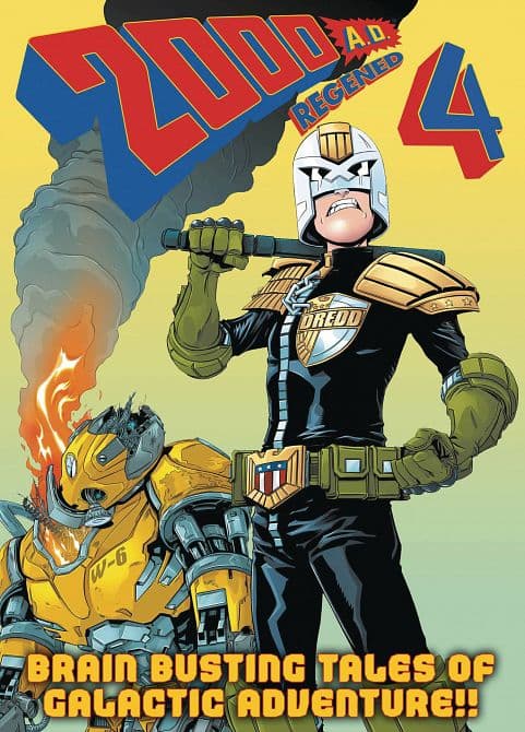 Cover Art for 2000 AD REGEND TP VOL 04