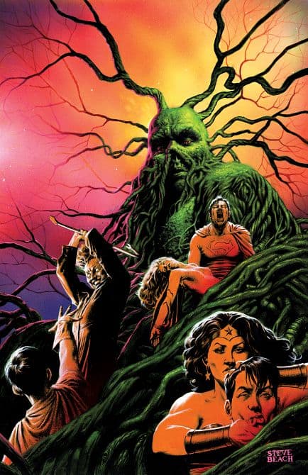 Cover Art for DARK CRISIS THE DEADLY GREEN