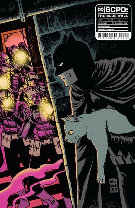 GCPD THE BLUE WALL #1 – Cvr B Francesco Francavilla Card Stock Variant Cover