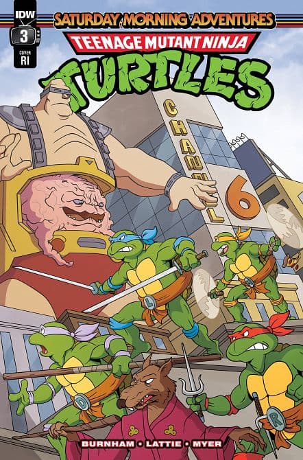 Cover Art für TMNT SATURDAY MORNING ADVENTURES
