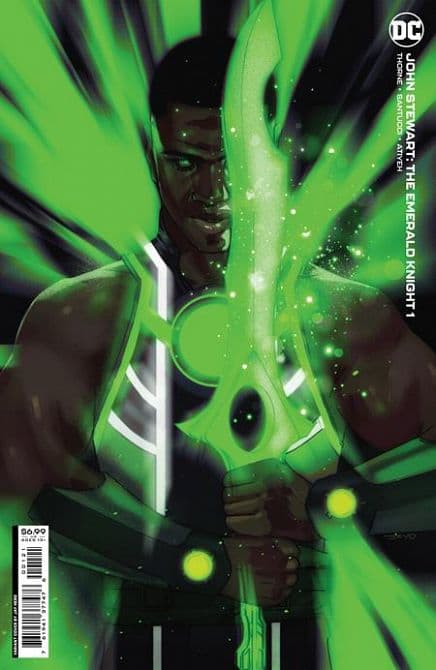 JOHN STEWART THE EMERALD KNIGHT #1 – ( One Shot ) Cvr B Jay Hero Card Stock Variant Cover