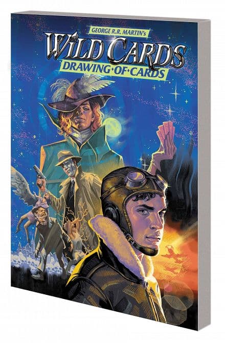 Cover Art for WILD CARDS TP DRAWING OF THE CARDS