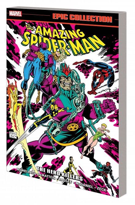Cover Art for AMAZING SPIDER-MAN EPIC COLLECTION TP HERO KILLERS