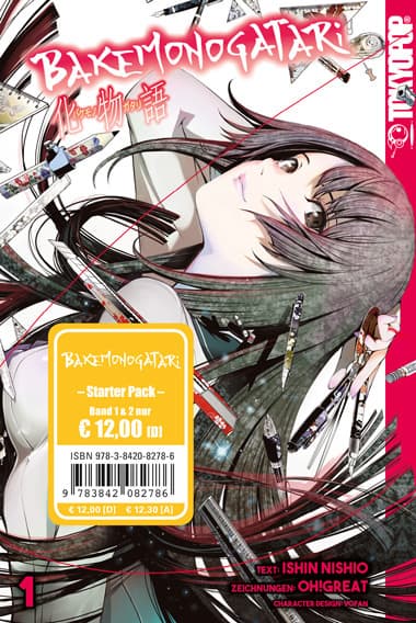 Cover Art for BAKEMONOGATARI STARTER PACK