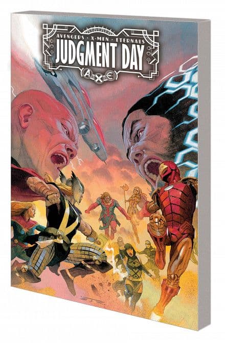 Cover Art for AXE JUDGMENT DAY COMPANION TP