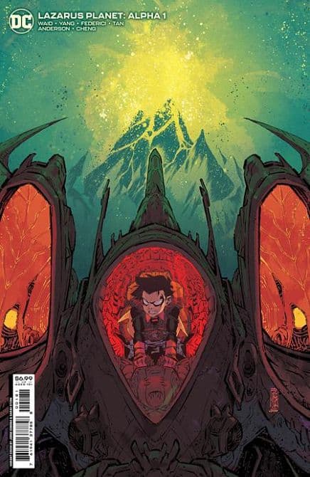 LAZARUS PLANET ALPHA #1 – ( One Shot ) Cvr F Jorge Corona Card Stock Variant Cover