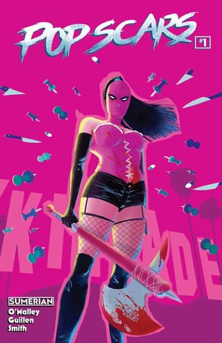 POPSCARS #1 – Cvr B Santi Guillen Variant Cover