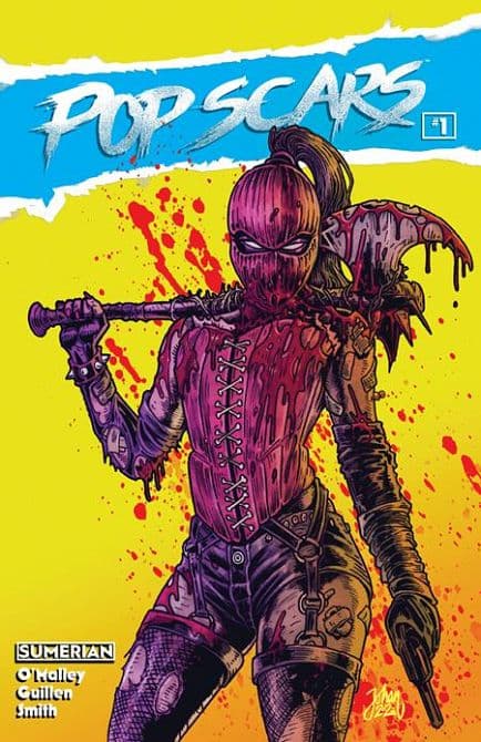 POPSCARS #1 – Cvr C Santi Guillen Variant Cover