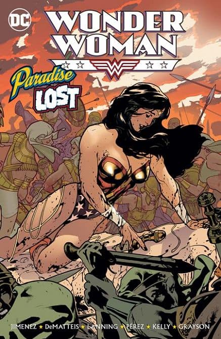 Cover Art for WONDER WOMAN PARADISE LOST TP ( 2023 EDITION )