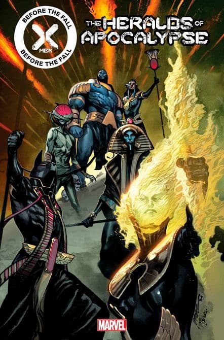 Cover Art for X-MEN BEFORE FALL HERALDS OF APOCALYPSE