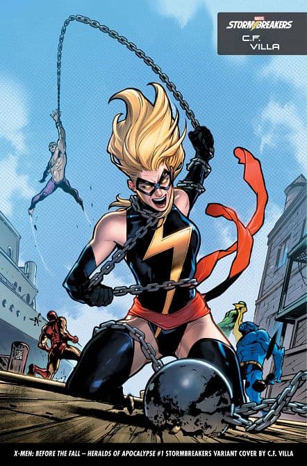 Cover Art for X-MEN BEFORE FALL HERALDS OF APOCALYPSE