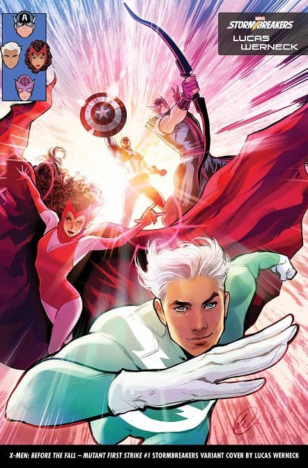 Cover Art for X-MEN BEFORE FALL MUTANTS FIRST STRIKE