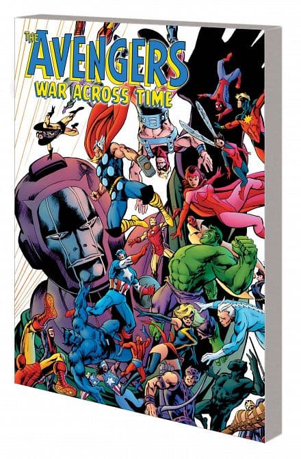 Cover Art for AVENGERS WAR ACROSS TIME TP