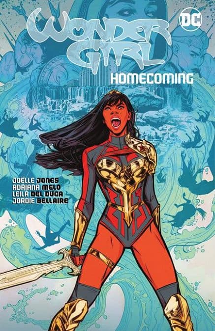 Cover Art for WONDER GIRL HOMECOMING TP