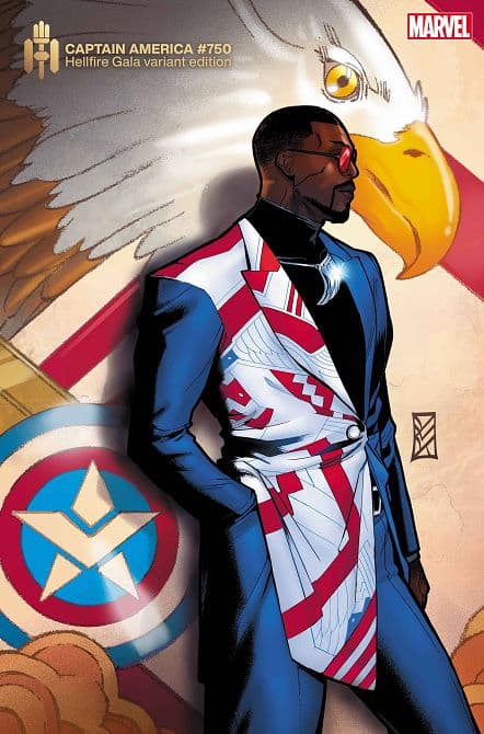 CAPTAIN AMERICA #750 #750 – Cf Villa Hellfire Gala Variant Cover