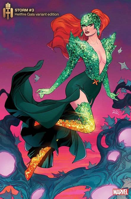 STORM ( 2023 ) #3 – Russell Dauterman Hellfire Gala Variant Cover