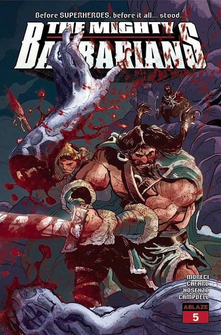 Cover Art für MIGHTY BARBARIANS