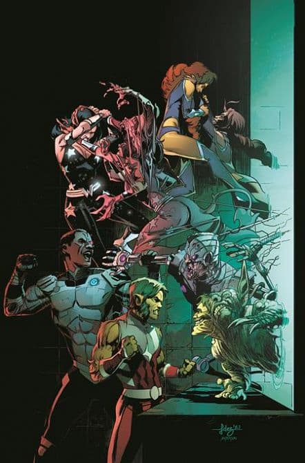 Cover Art for KNIGHT TERRORS TITANS
