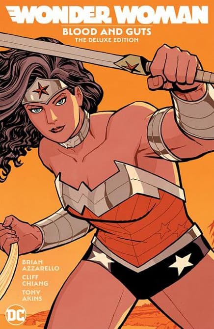 Cover Art for WONDER WOMAN BLOOD AND GUTS THE DELUXE EDITION HC