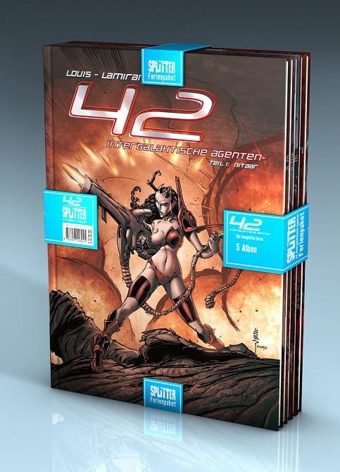 Cover Art for 42-INTERGALAKTISCHE AGENTEN FERIENPAKET