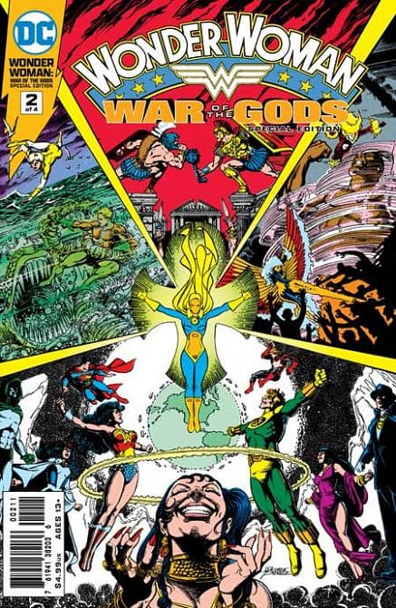 Cover Art for WONDER WOMAN WAR OF THE GODS SPECIAL EDITION
