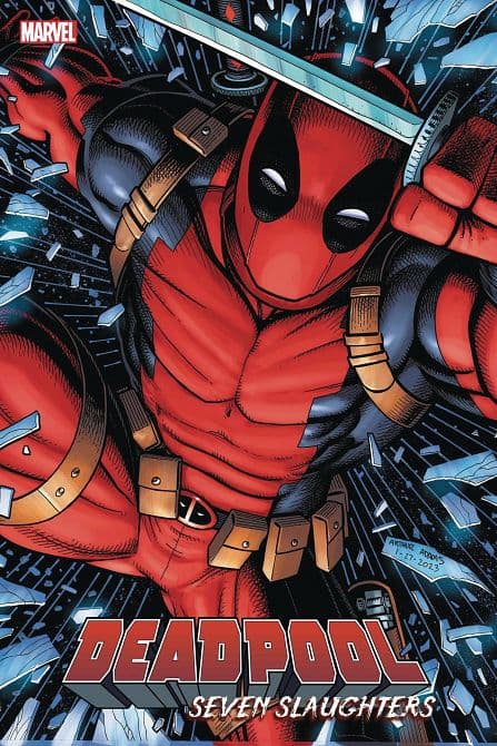 Cover Art for DEADPOOL SEVEN SLAUGHTERS