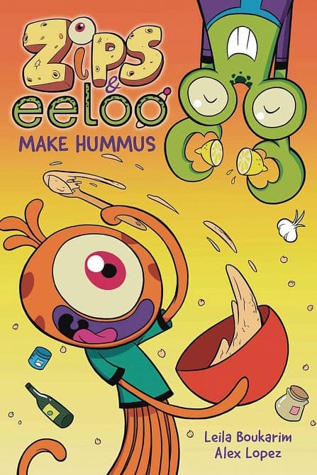 Cover Art for ZIPS AND EELOO GN MAKE HUMMUS