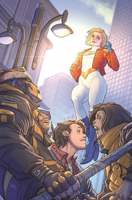 Cover Art for POWER GIRL UNCOVERED