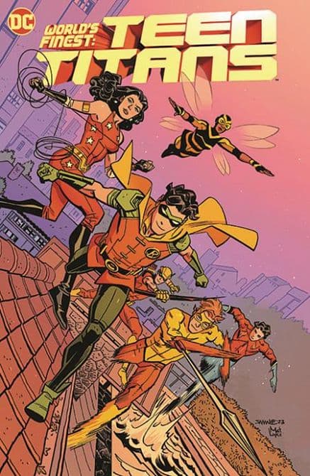 Cover Art for WORLDS FINEST TEEN TITANS HC
