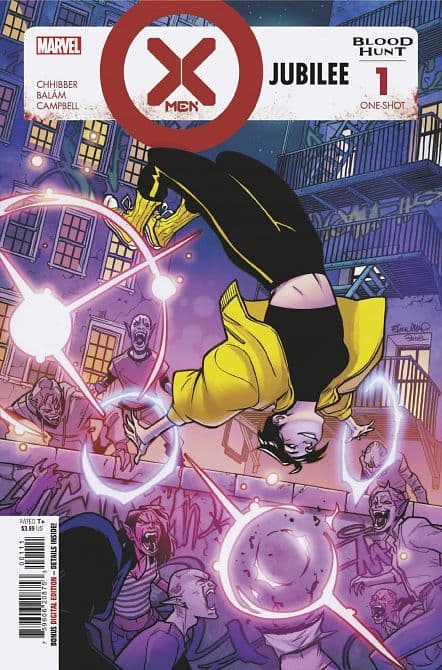 Cover Art for X-MEN BLOOD HUNT JUBILEE