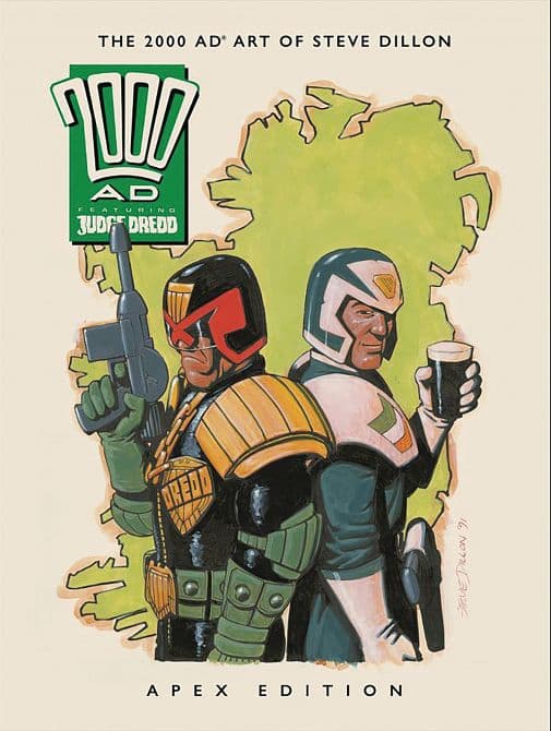Cover Art for 2000 AD ART OF STEVE DILLON APEX EDITION HC