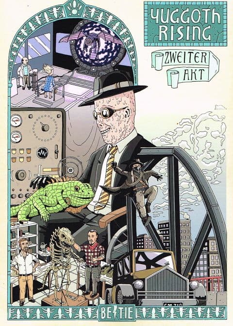 Cover Art for YUGGOTH RISING SAMMELBAND