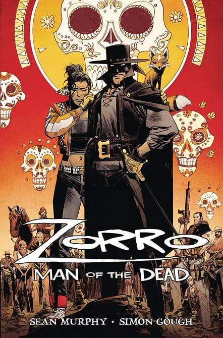 Cover Art for ZORRO MAN OF THE DEAD TP